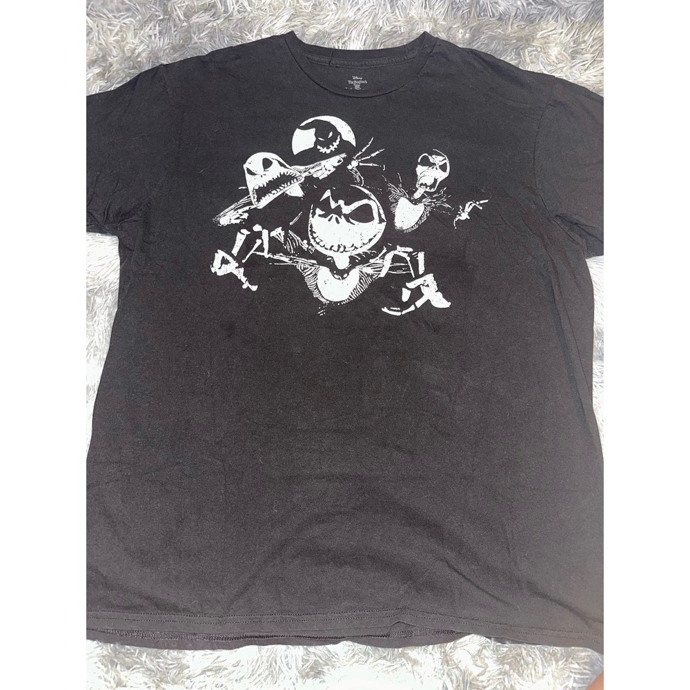 Disney Tim Burton's Nightmare Before Christmas T-Shirt Mens XL